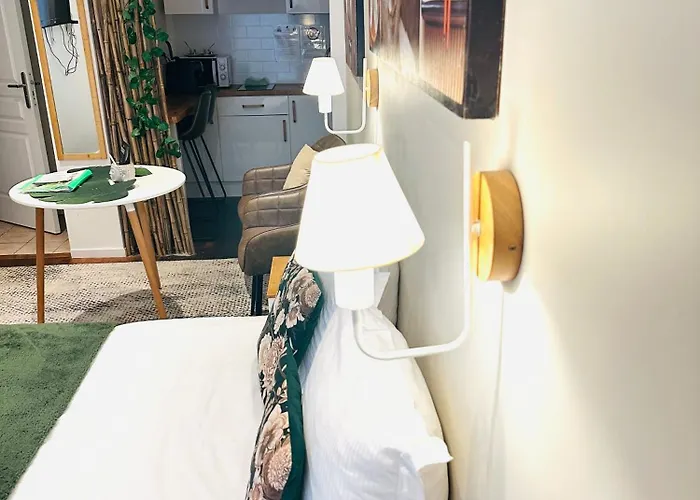 아파트 Zen Cosy Gare Part Dieu 리옹
